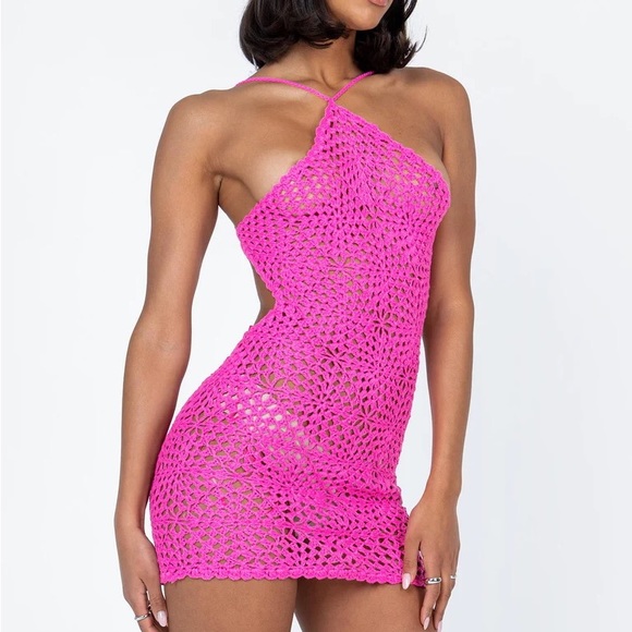 CHYARNA MINI DRESS PINK - sold out - Picture 4 of 6